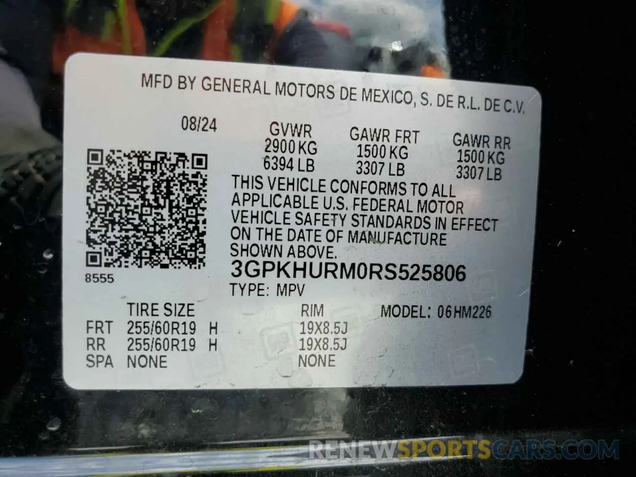 14 Photograph of a damaged car 3GPKHURM0RS525806 HONDA PROLOGUE E 2024