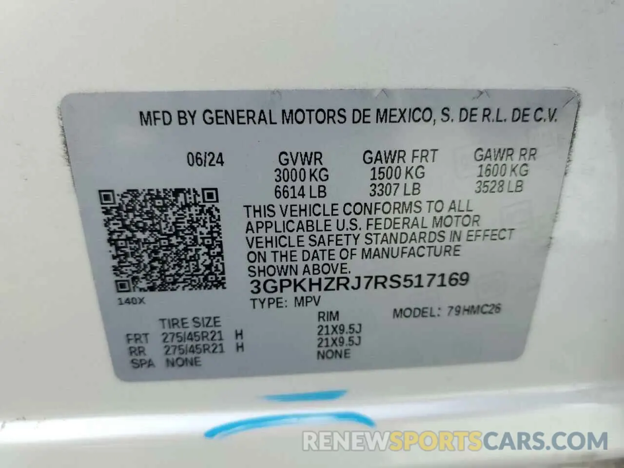 14 Фотография поврежденного автомобиля 3GPKHZRJ7RS517169 HONDA PROLOGUE E 2024