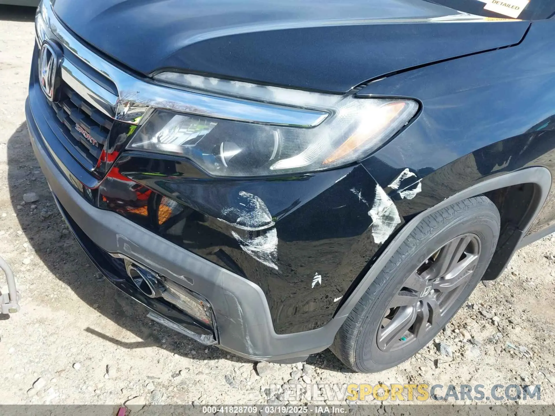 17 Фотография поврежденного автомобиля 5FPYK2F12KB007990 HONDA RIDGELINE 2019