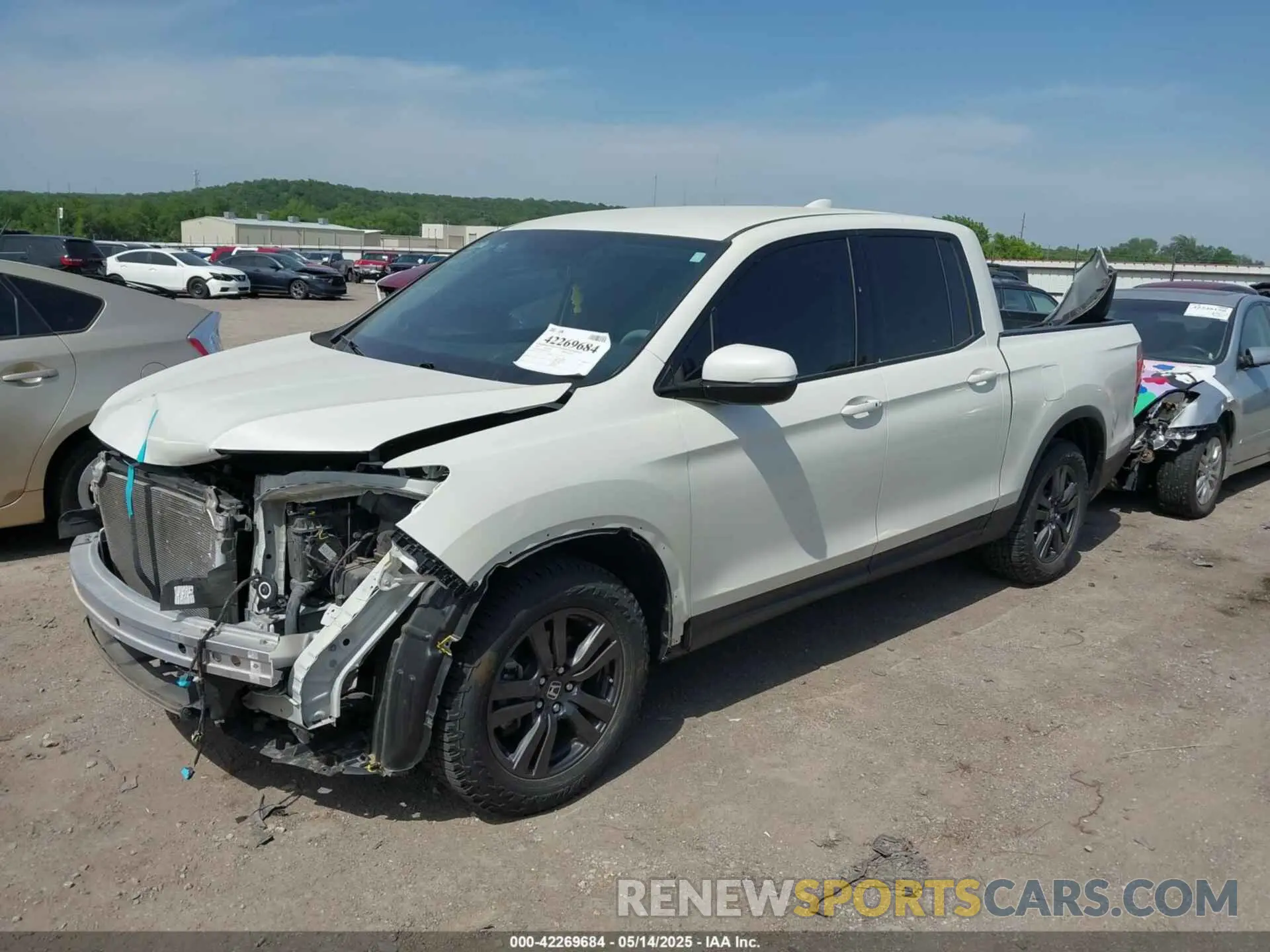 2 Фотография поврежденного автомобиля 5FPYK2F18KB001076 HONDA RIDGELINE 2019