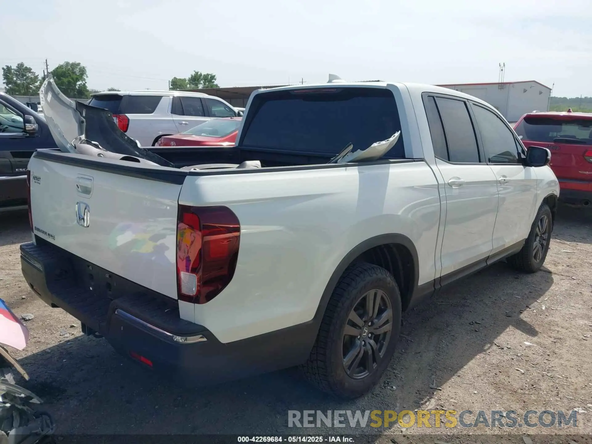 4 Фотография поврежденного автомобиля 5FPYK2F18KB001076 HONDA RIDGELINE 2019