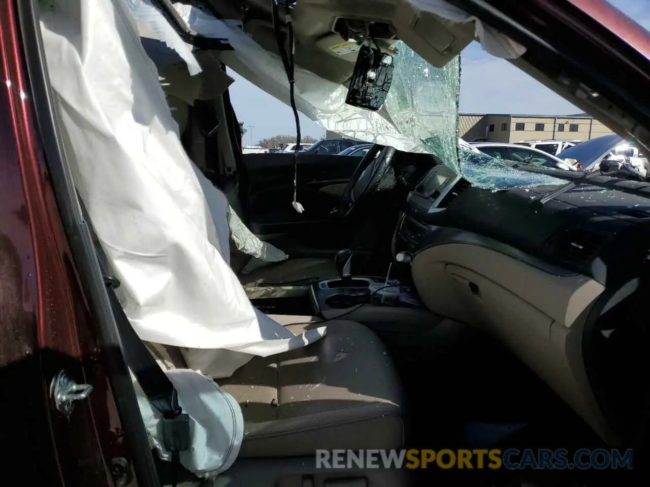 7 Photograph of a damaged car 5FPYK2F52KB001349 HONDA RIDGELINE 2019