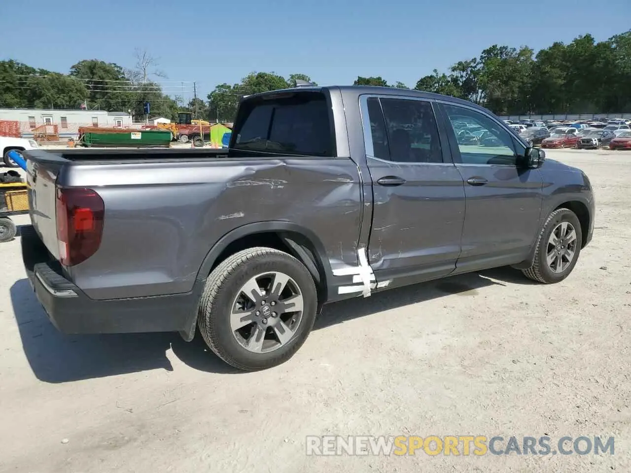 3 Photograph of a damaged car 5FPYK2F53KB008195 HONDA RIDGELINE 2019