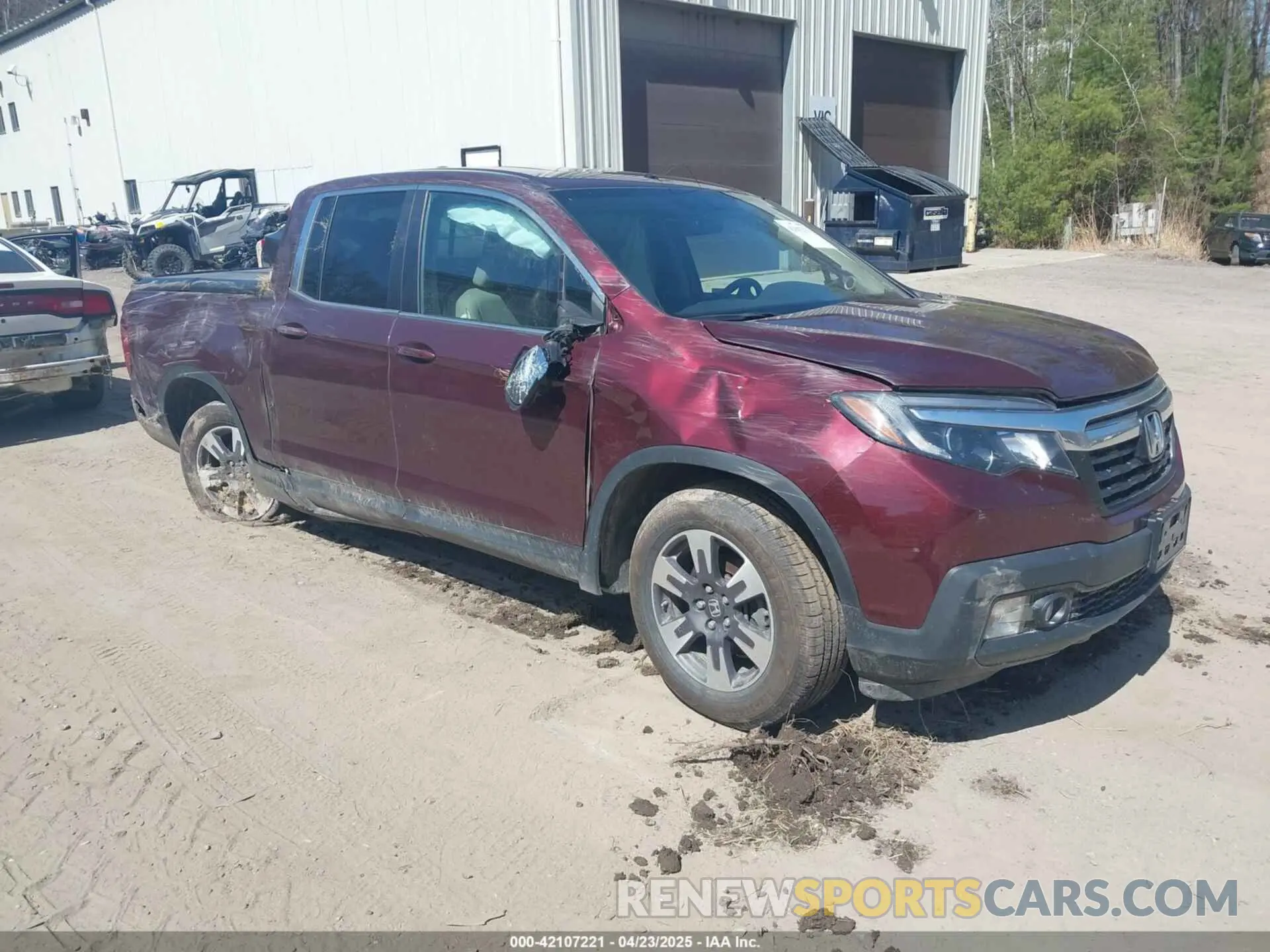 1 Фотография поврежденного автомобиля 5FPYK2F59KB003664 HONDA RIDGELINE 2019