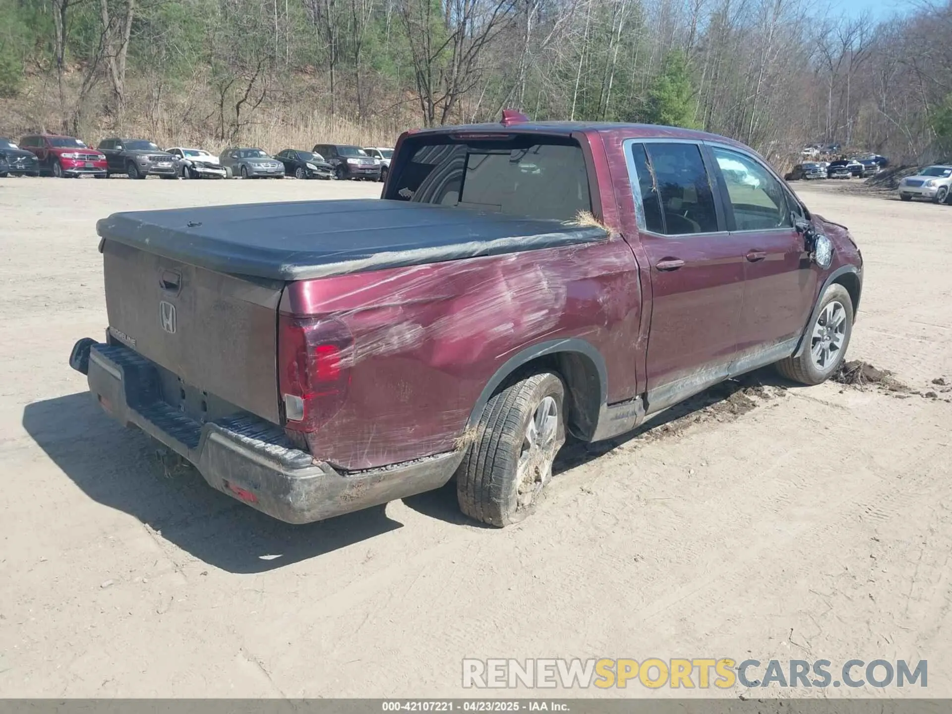 4 Фотография поврежденного автомобиля 5FPYK2F59KB003664 HONDA RIDGELINE 2019