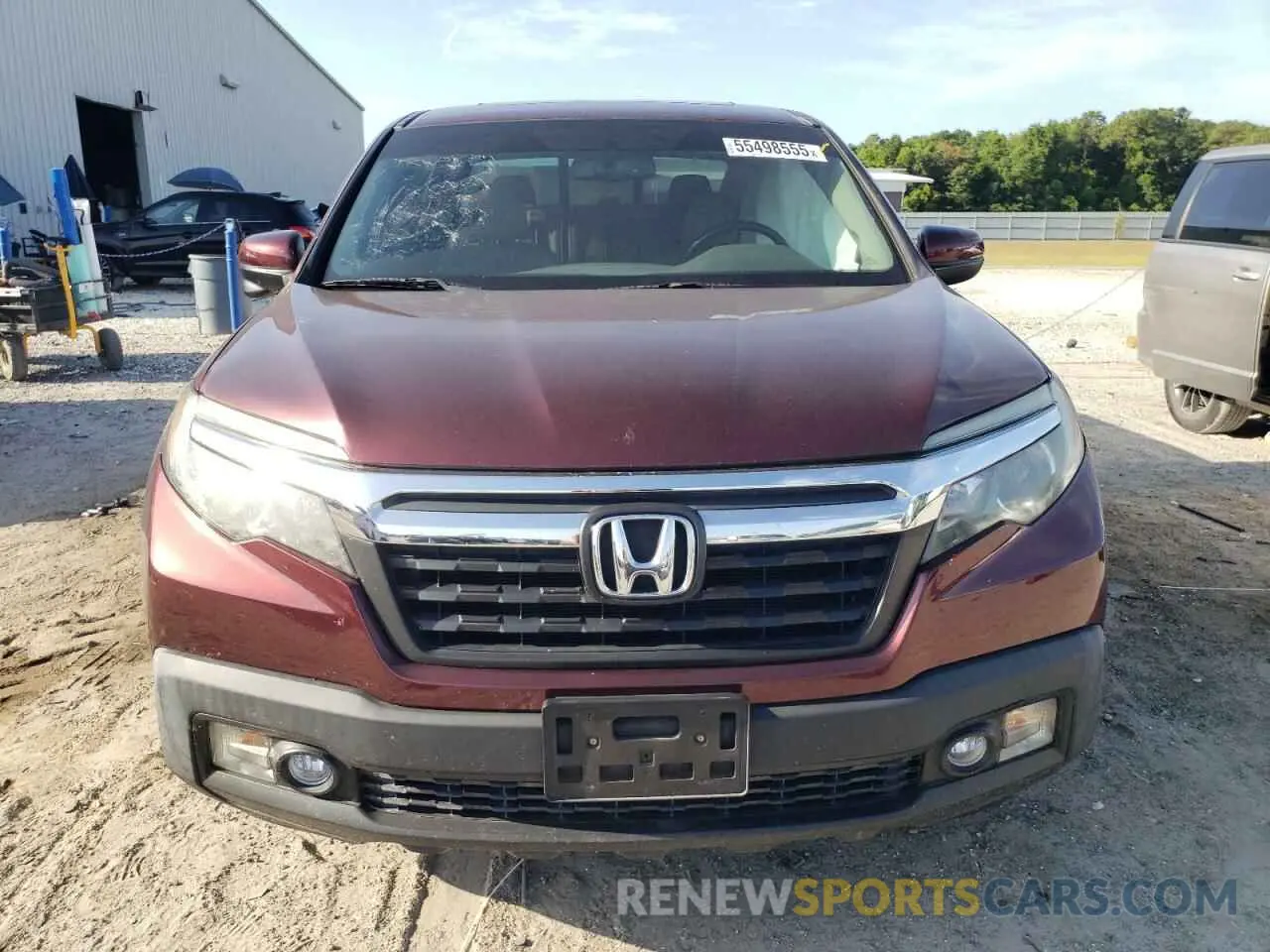 5 Photograph of a damaged car 5FPYK2F67KB001114 HONDA RIDGELINE 2019