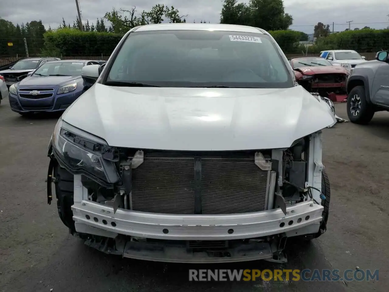 5 Photograph of a damaged car 5FPYK3F12KB047265 HONDA RIDGELINE 2019