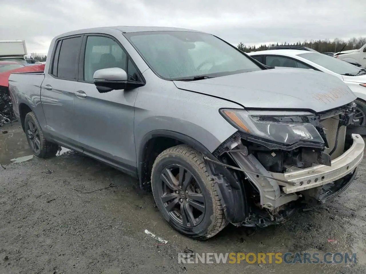 4 Фотография поврежденного автомобиля 5FPYK3F13KB505041 HONDA RIDGELINE 2019