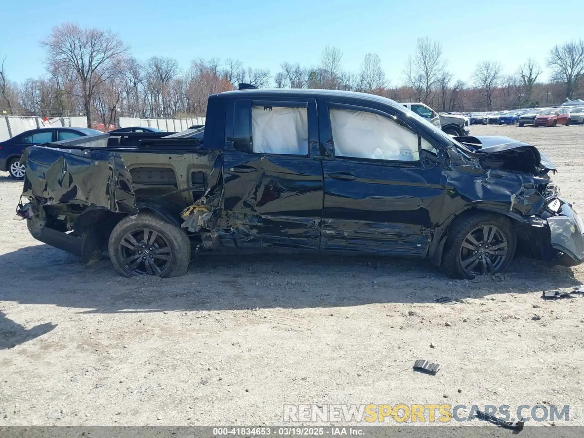 13 Photograph of a damaged car 5FPYK3F15KB011862 HONDA RIDGELINE 2019