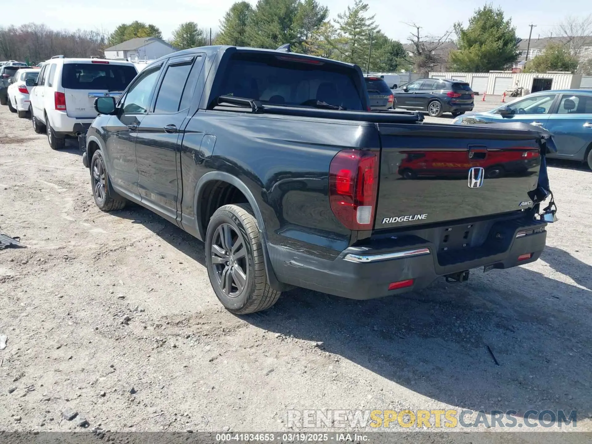 3 Photograph of a damaged car 5FPYK3F15KB011862 HONDA RIDGELINE 2019