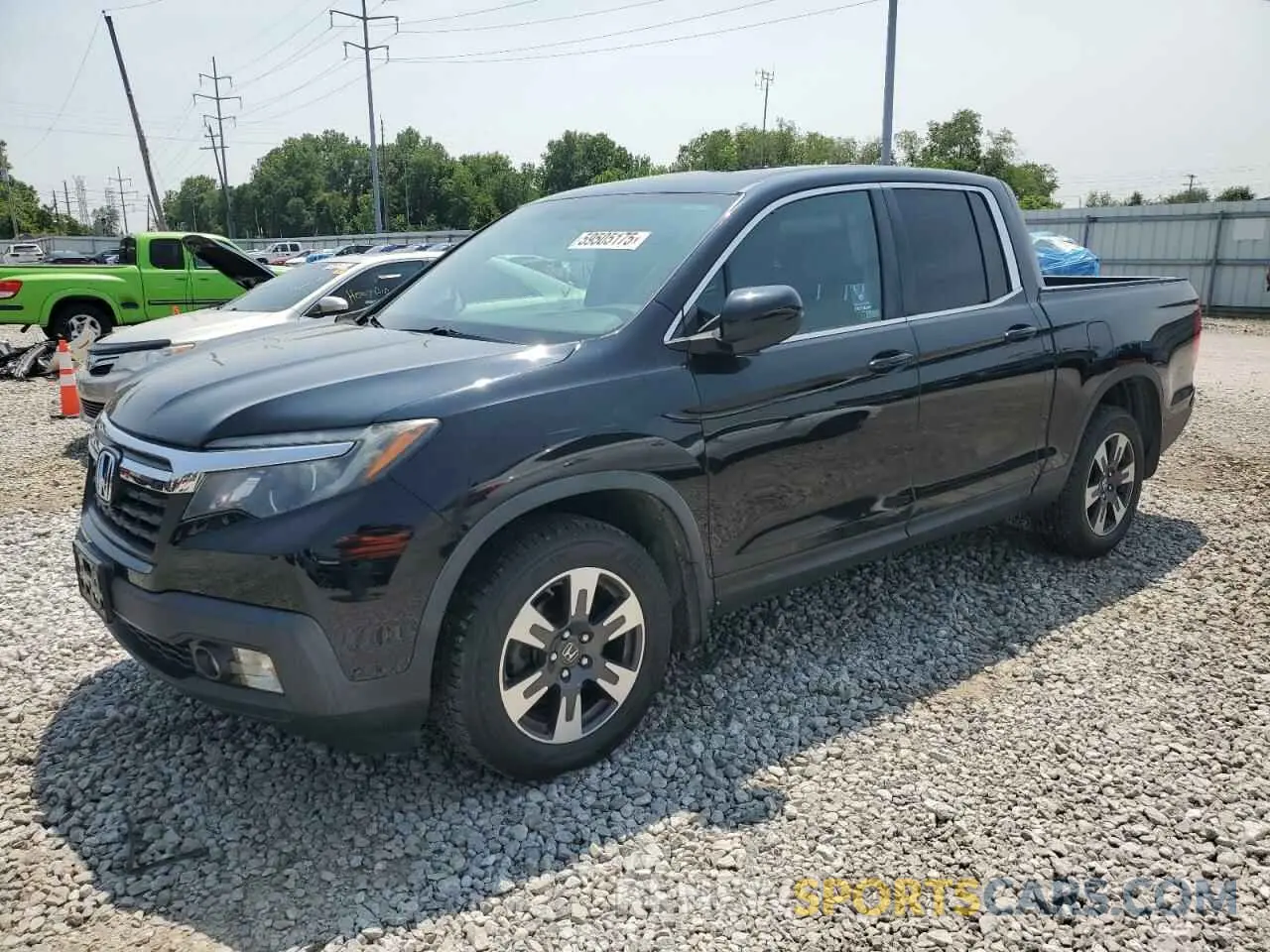 1 Photograph of a damaged car 5FPYK3F51KB021226 HONDA RIDGELINE 2019