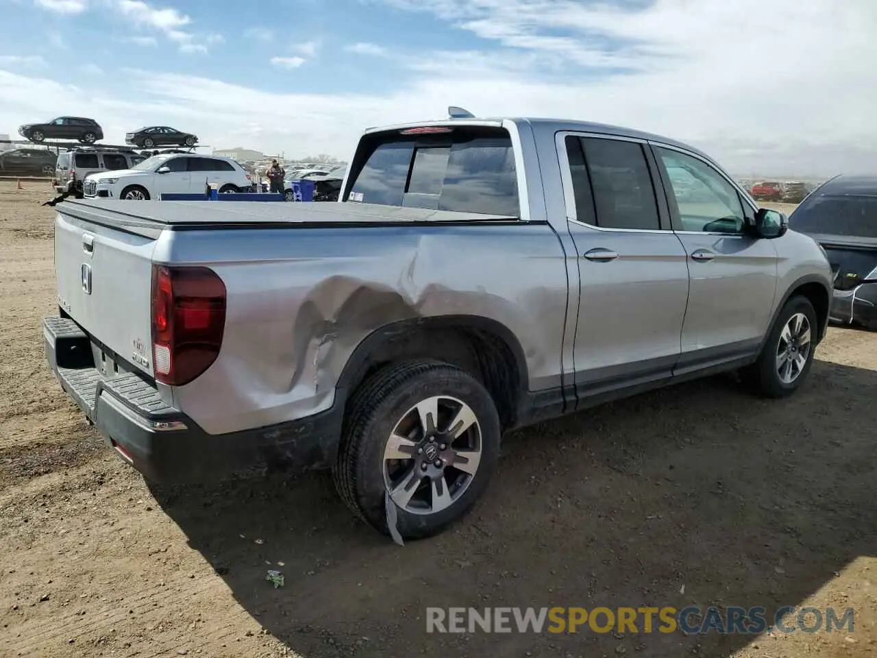 3 Photograph of a damaged car 5FPYK3F51KB028371 HONDA RIDGELINE 2019