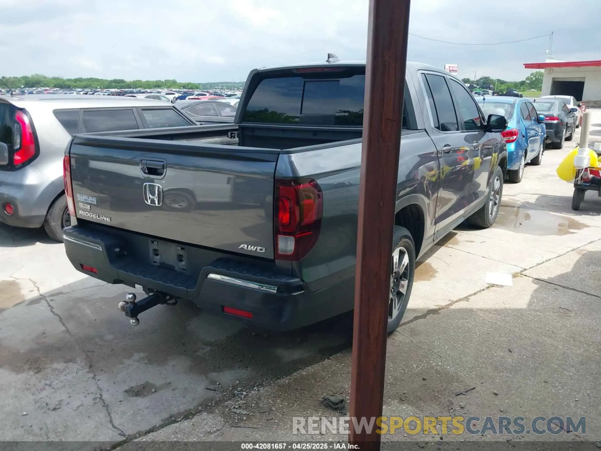 4 Фотография поврежденного автомобиля 5FPYK3F53KB044524 HONDA RIDGELINE 2019