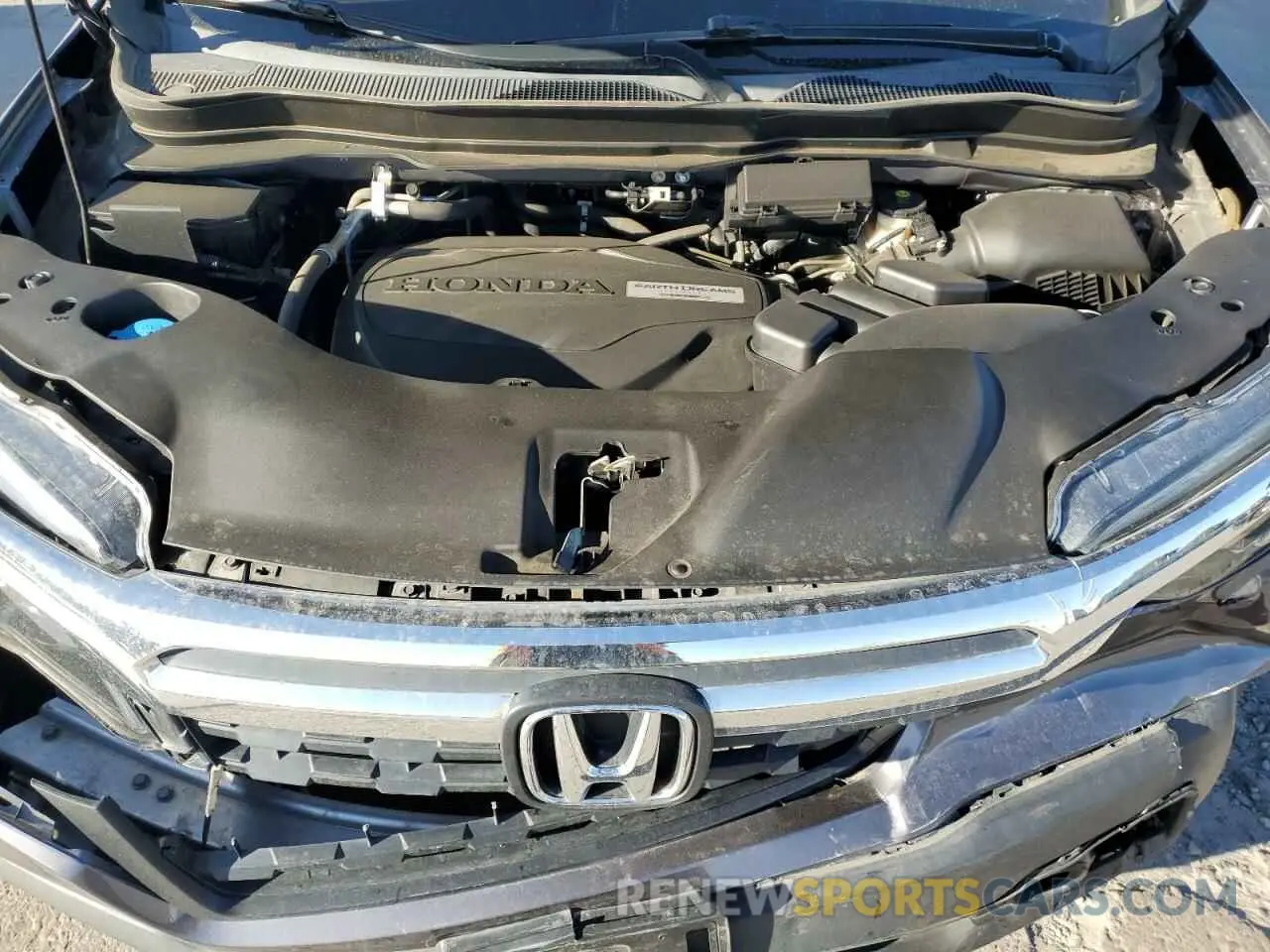12 Photograph of a damaged car 5FPYK3F67KB027637 HONDA RIDGELINE 2019