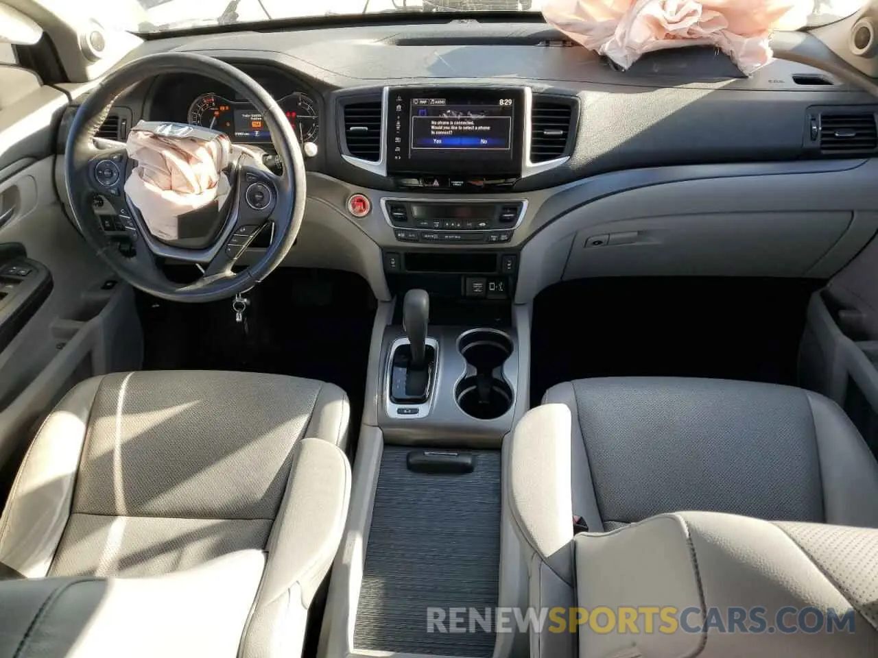 8 Photograph of a damaged car 5FPYK3F67KB027637 HONDA RIDGELINE 2019
