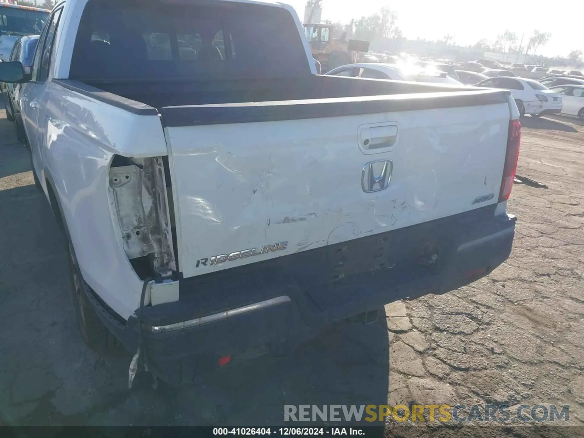 6 Фотография поврежденного автомобиля 5FPYK3F6XKB032833 HONDA RIDGELINE 2019