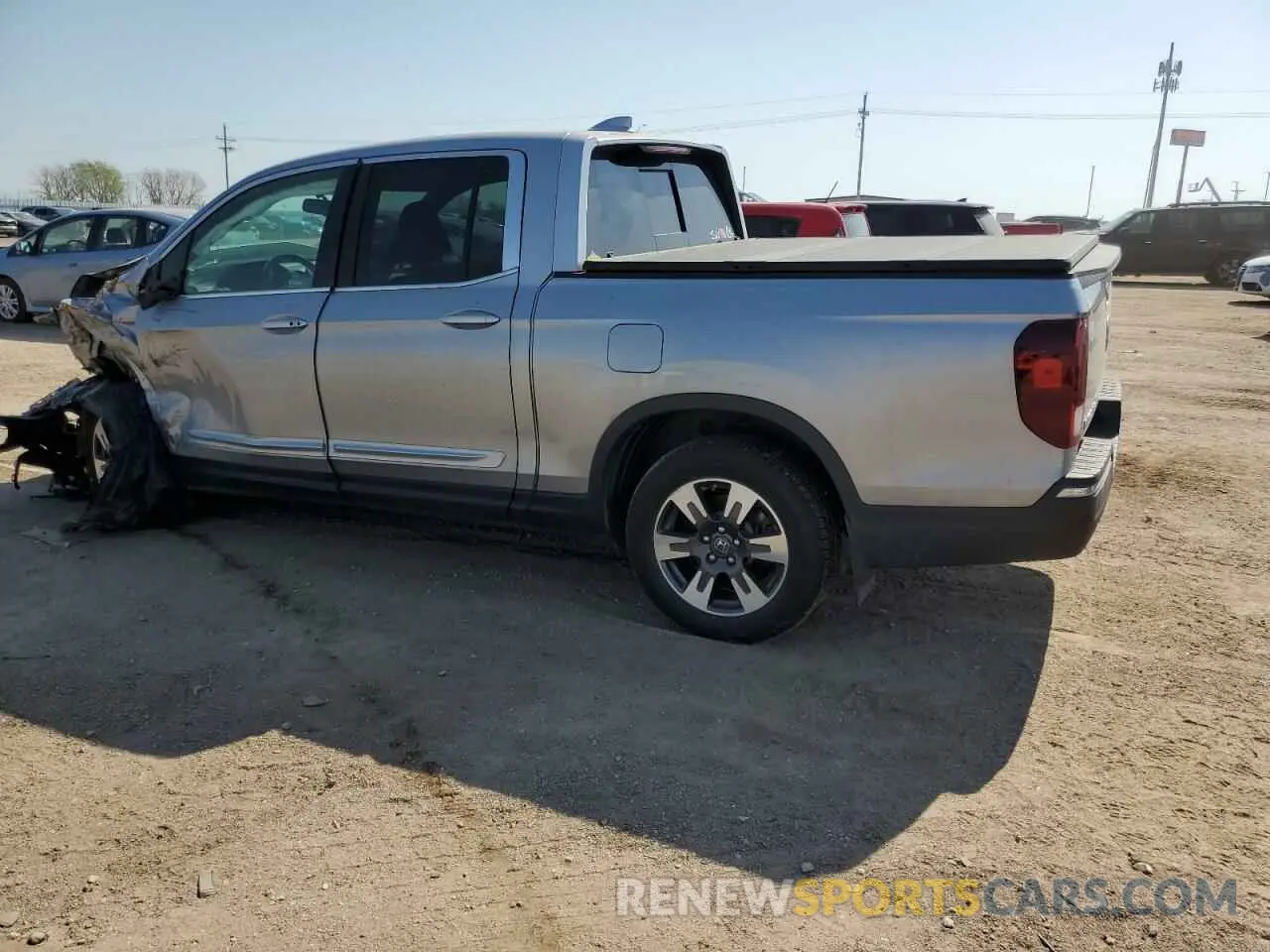 2 Photograph of a damaged car 5FPYK3F6XKB036817 HONDA RIDGELINE 2019
