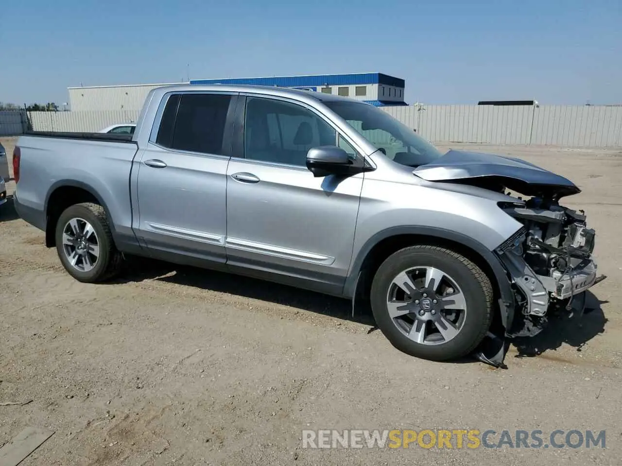 4 Photograph of a damaged car 5FPYK3F6XKB036817 HONDA RIDGELINE 2019