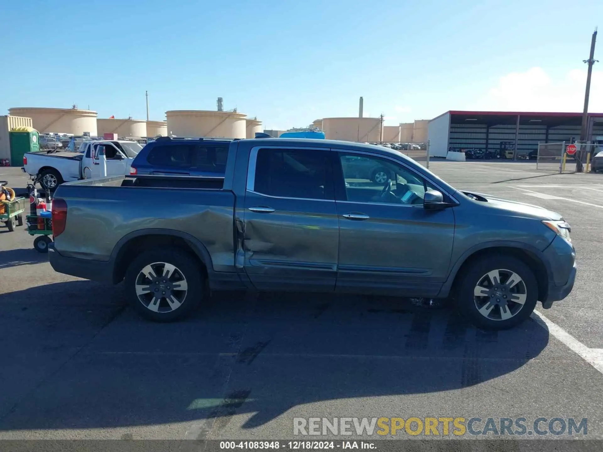 14 Фотография поврежденного автомобиля 5FPYK3F70KB003639 HONDA RIDGELINE 2019