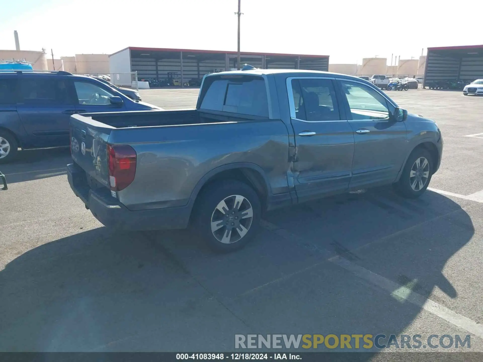 4 Фотография поврежденного автомобиля 5FPYK3F70KB003639 HONDA RIDGELINE 2019