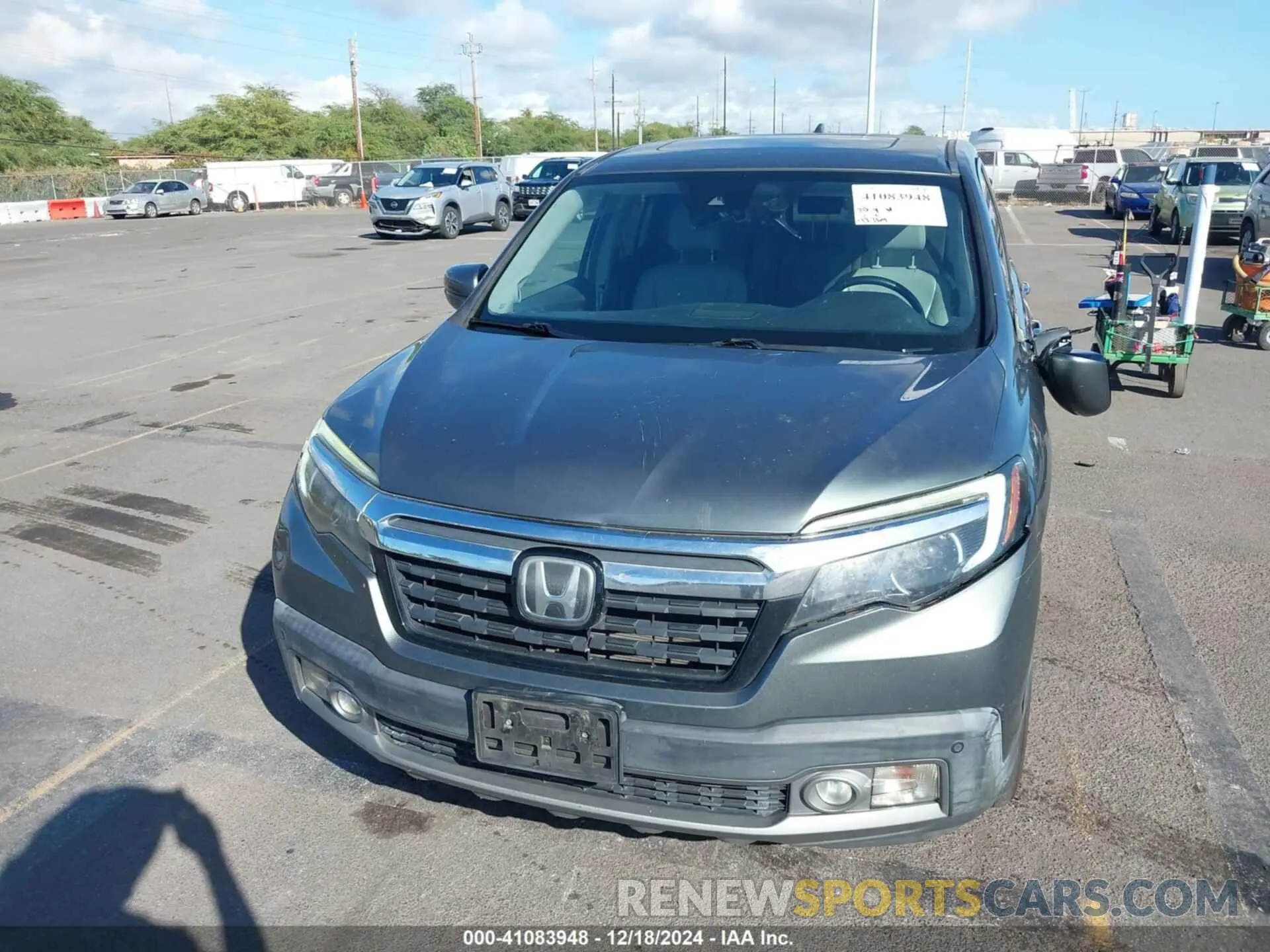 6 Фотография поврежденного автомобиля 5FPYK3F70KB003639 HONDA RIDGELINE 2019
