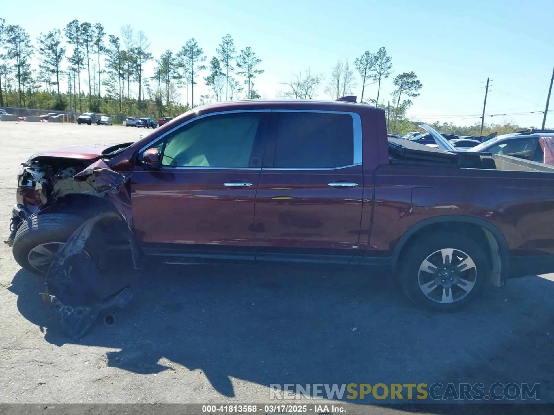 13 Photograph of a damaged car 5FPYK3F72KB024461 HONDA RIDGELINE 2019