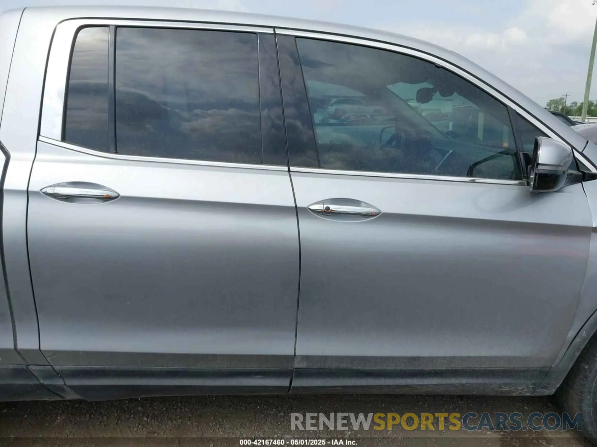 14 Photograph of a damaged car 5FPYK3F73KB006244 HONDA RIDGELINE 2019