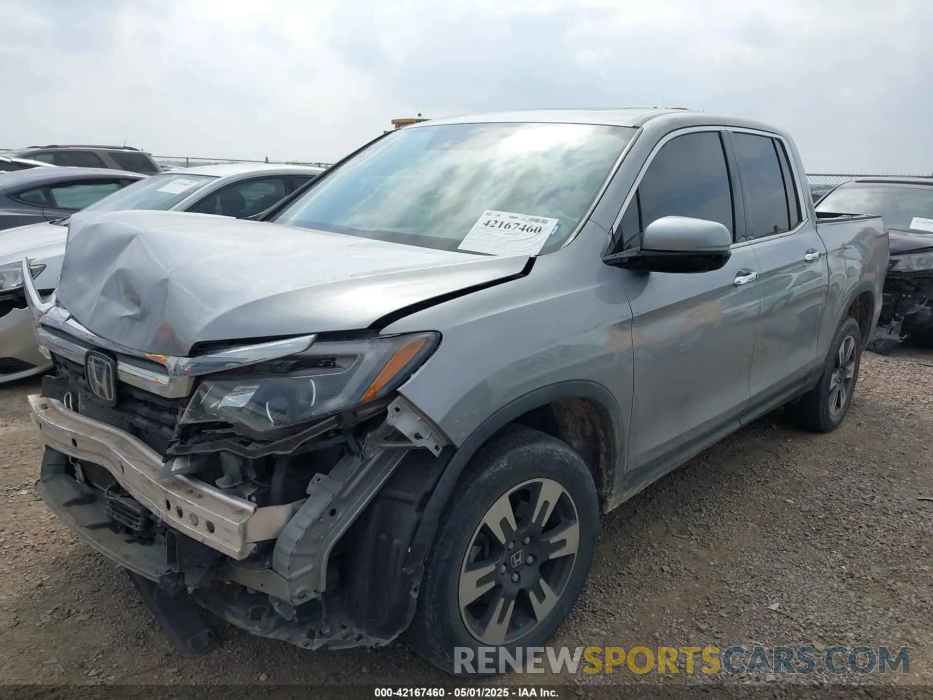 2 Photograph of a damaged car 5FPYK3F73KB006244 HONDA RIDGELINE 2019