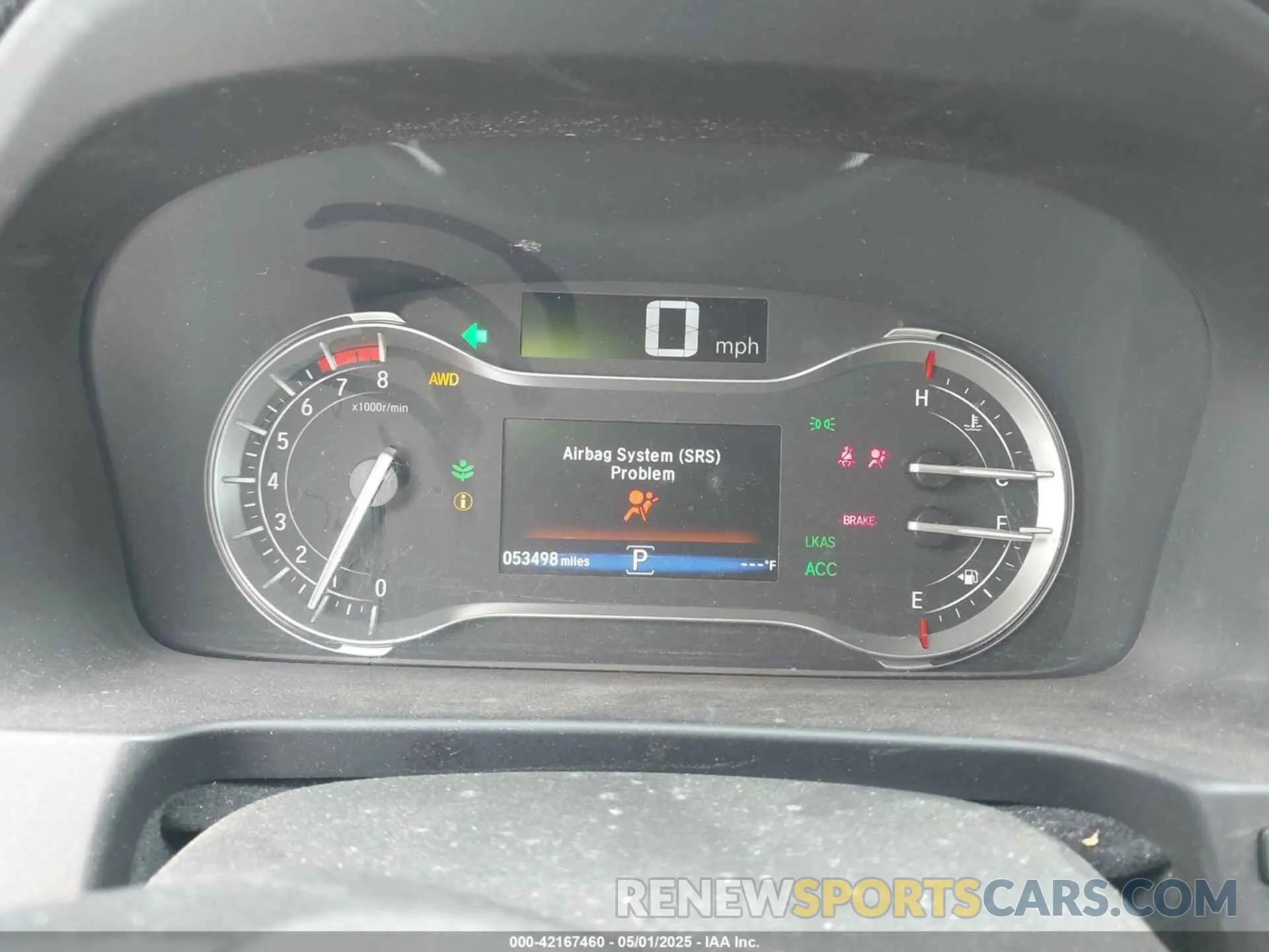 7 Photograph of a damaged car 5FPYK3F73KB006244 HONDA RIDGELINE 2019