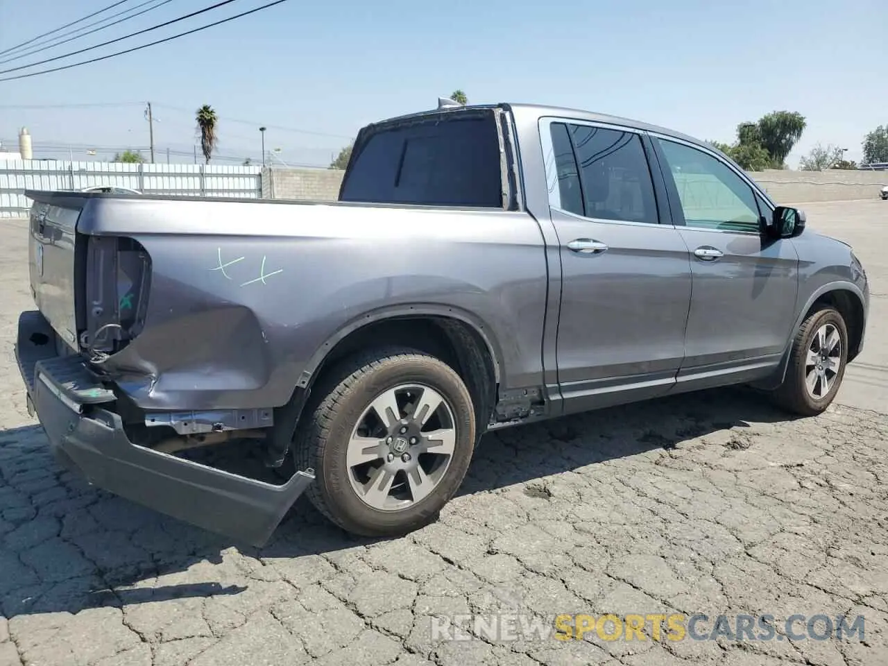 3 Photograph of a damaged car 5FPYK3F73KB016675 HONDA RIDGELINE 2019
