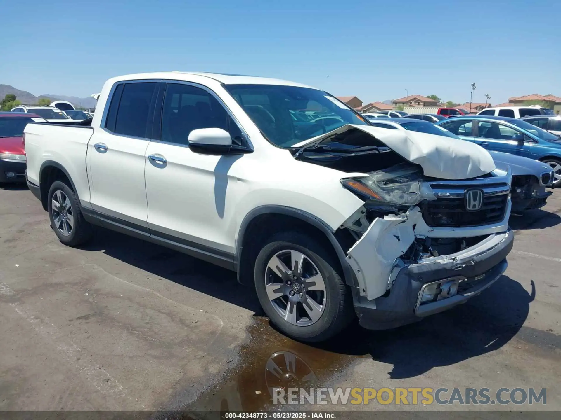 1 Фотография поврежденного автомобиля 5FPYK3F74KB009279 HONDA RIDGELINE 2019