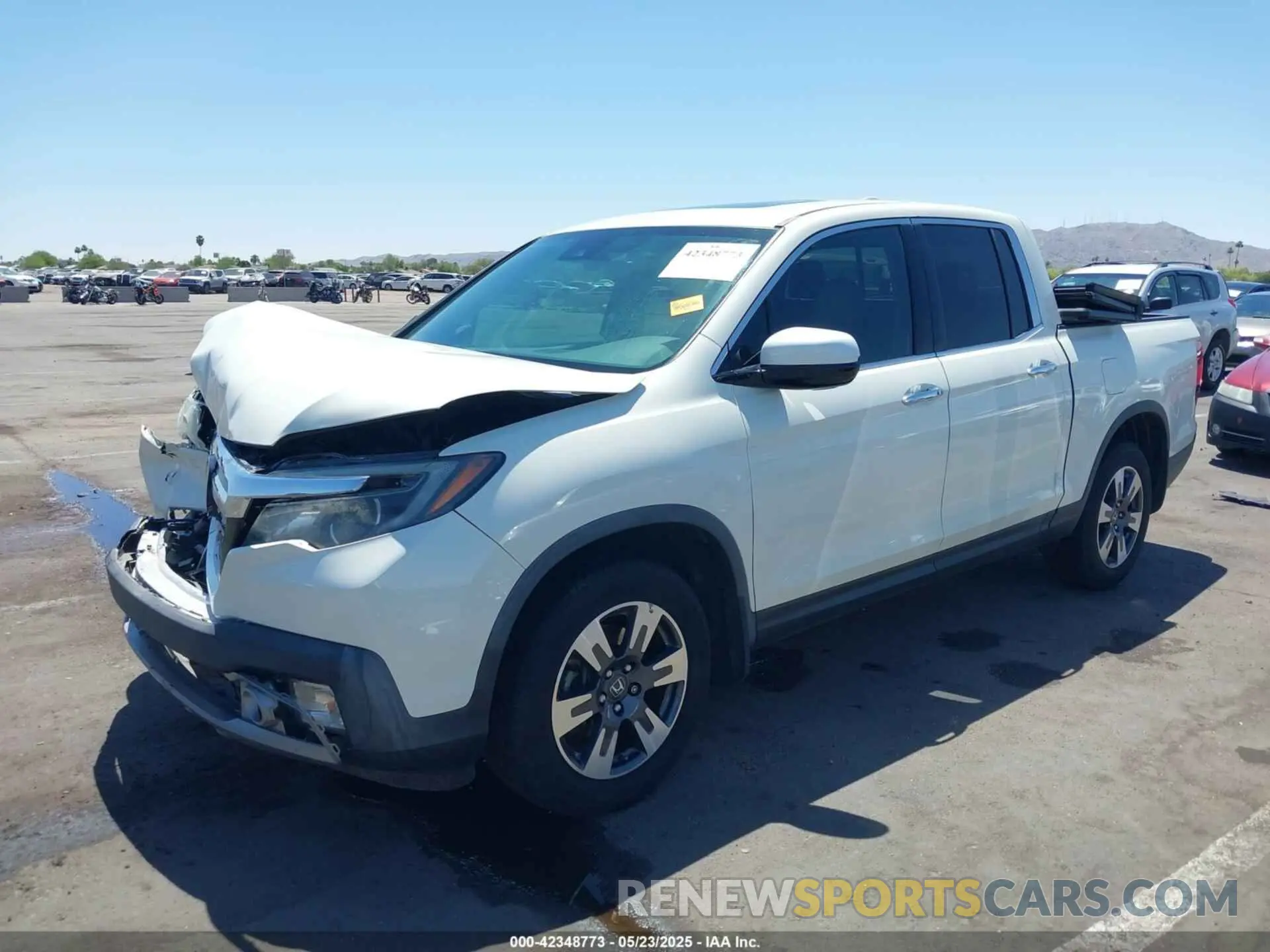 2 Фотография поврежденного автомобиля 5FPYK3F74KB009279 HONDA RIDGELINE 2019