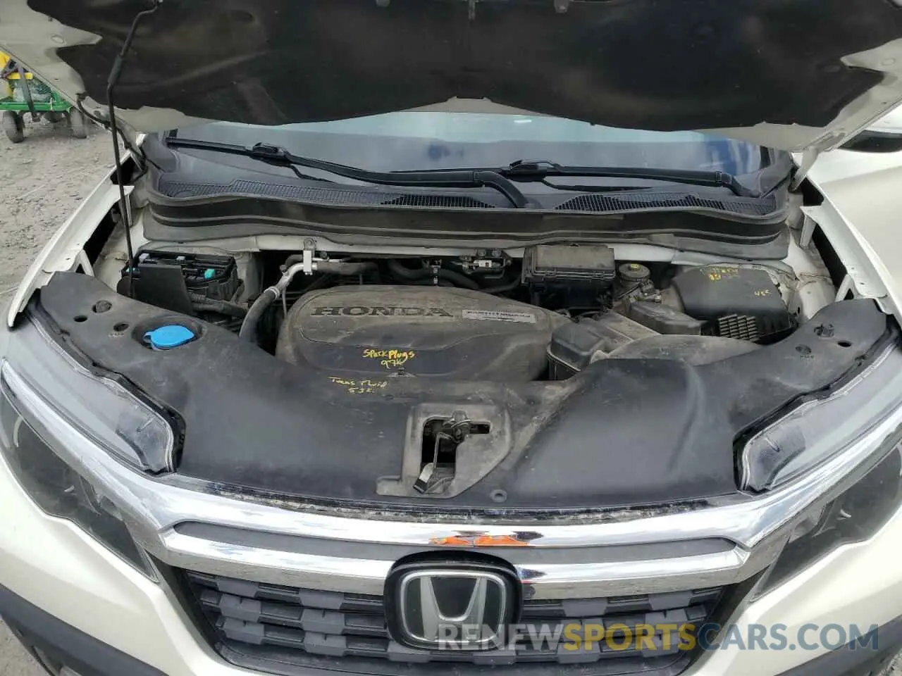 11 Фотография поврежденного автомобиля 5FPYK3F74KB039057 HONDA RIDGELINE 2019