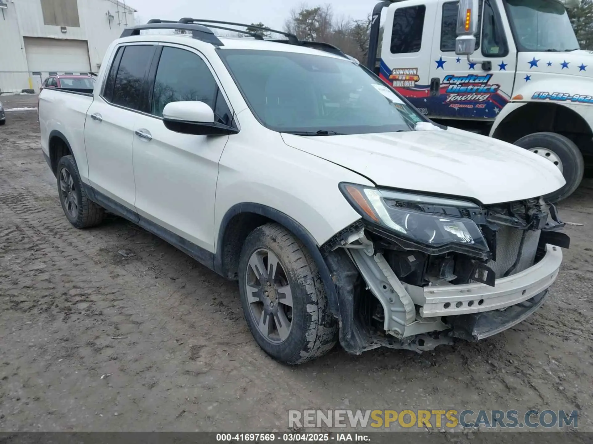 1 Photograph of a damaged car 5FPYK3F77KB007879 HONDA RIDGELINE 2019