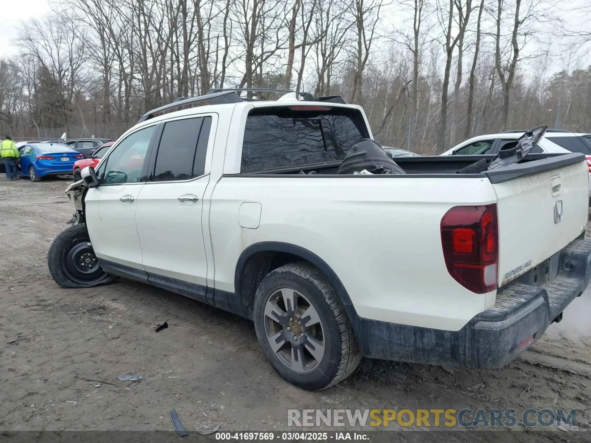 14 Photograph of a damaged car 5FPYK3F77KB007879 HONDA RIDGELINE 2019