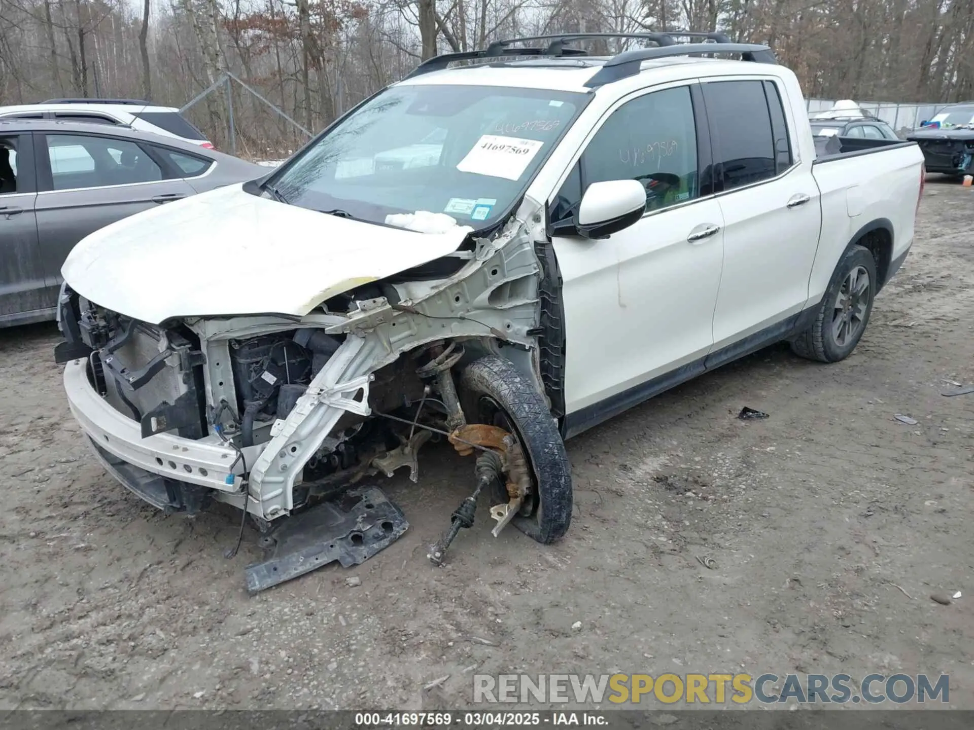 2 Photograph of a damaged car 5FPYK3F77KB007879 HONDA RIDGELINE 2019