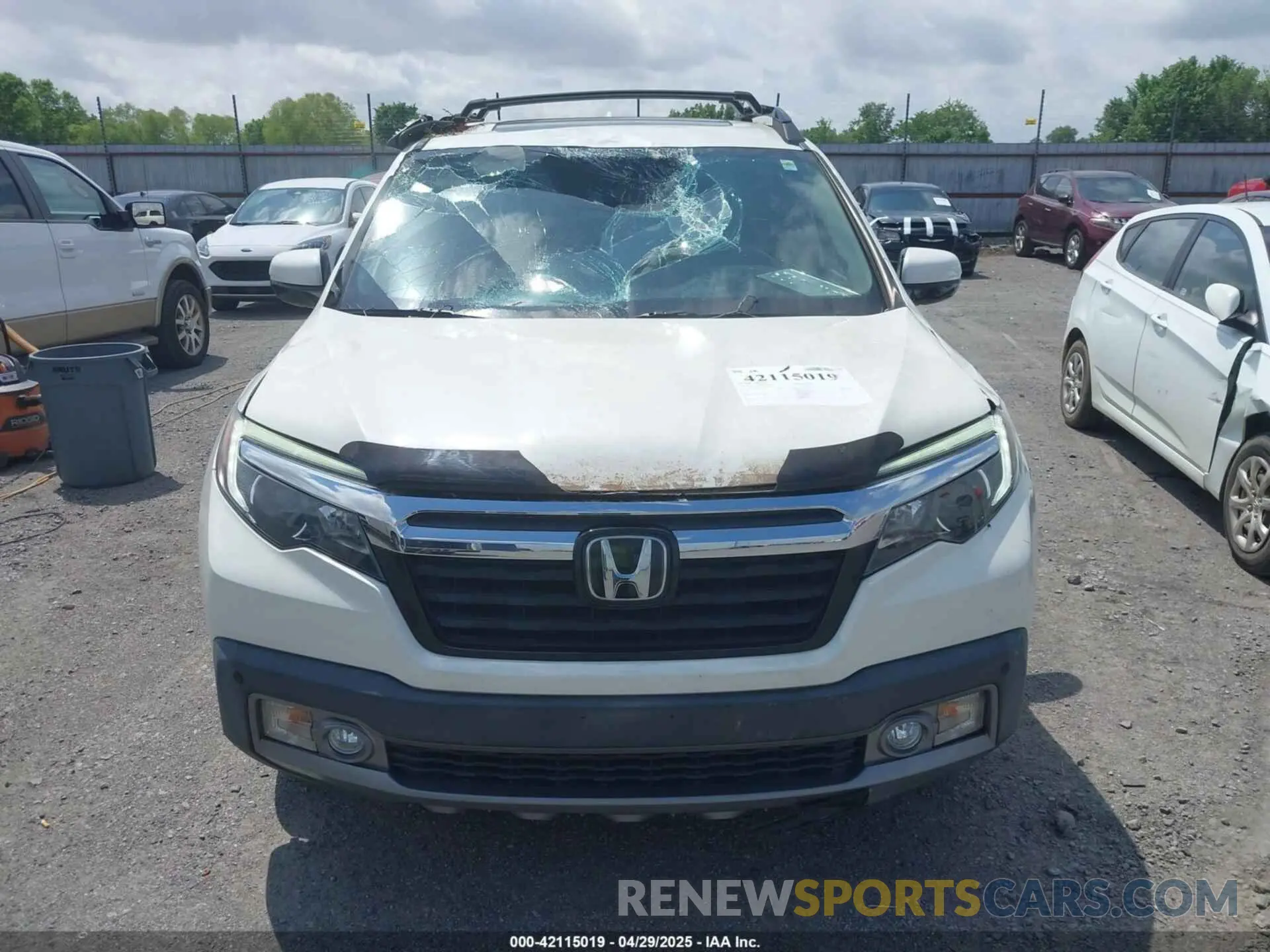 12 Photograph of a damaged car 5FPYK3F77KB021667 HONDA RIDGELINE 2019
