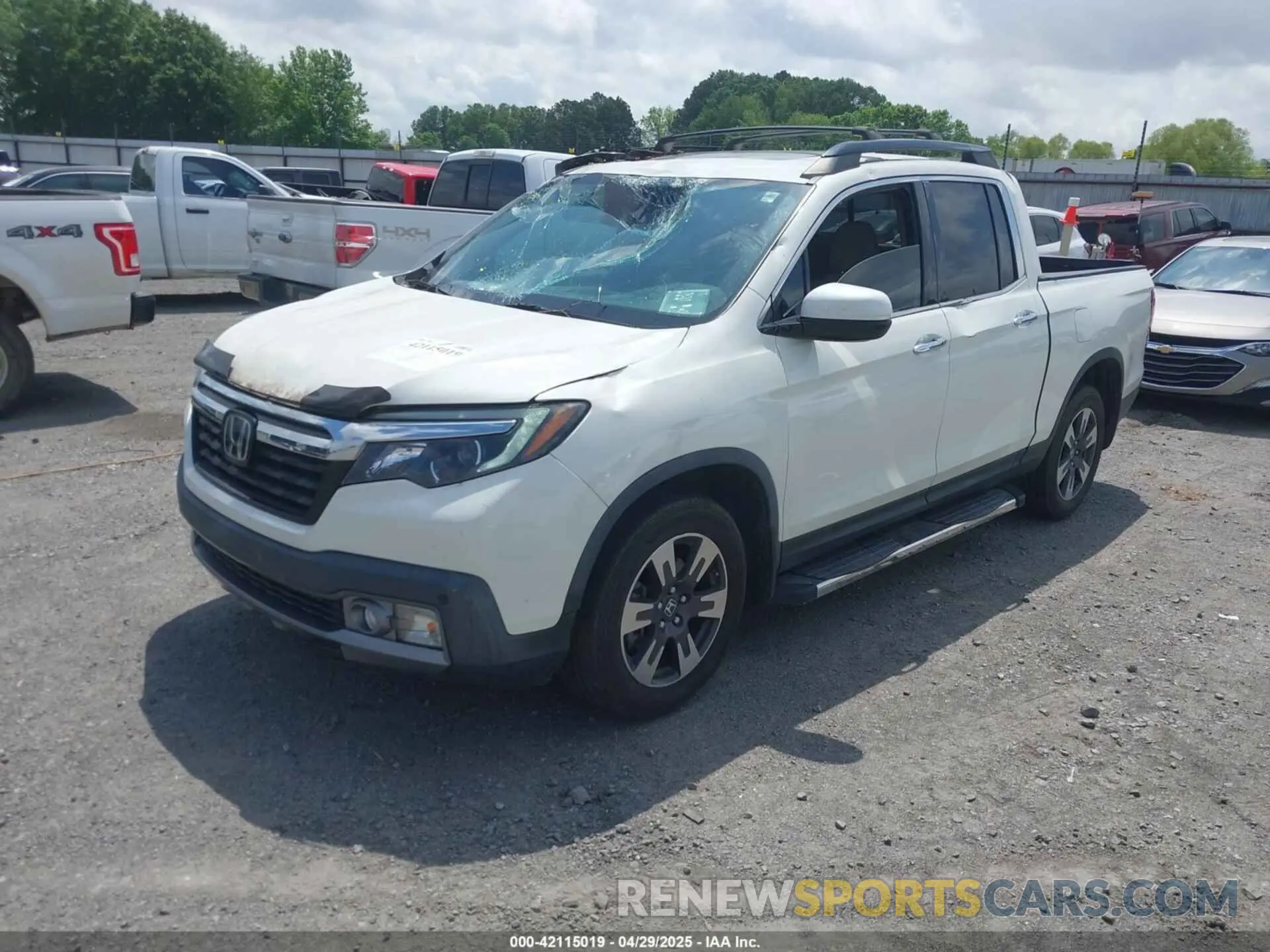 2 Photograph of a damaged car 5FPYK3F77KB021667 HONDA RIDGELINE 2019