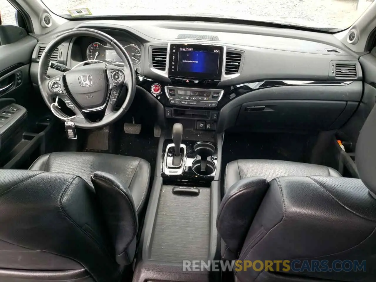 8 Фотография поврежденного автомобиля 5FPYK3F7XKB020903 HONDA RIDGELINE 2019