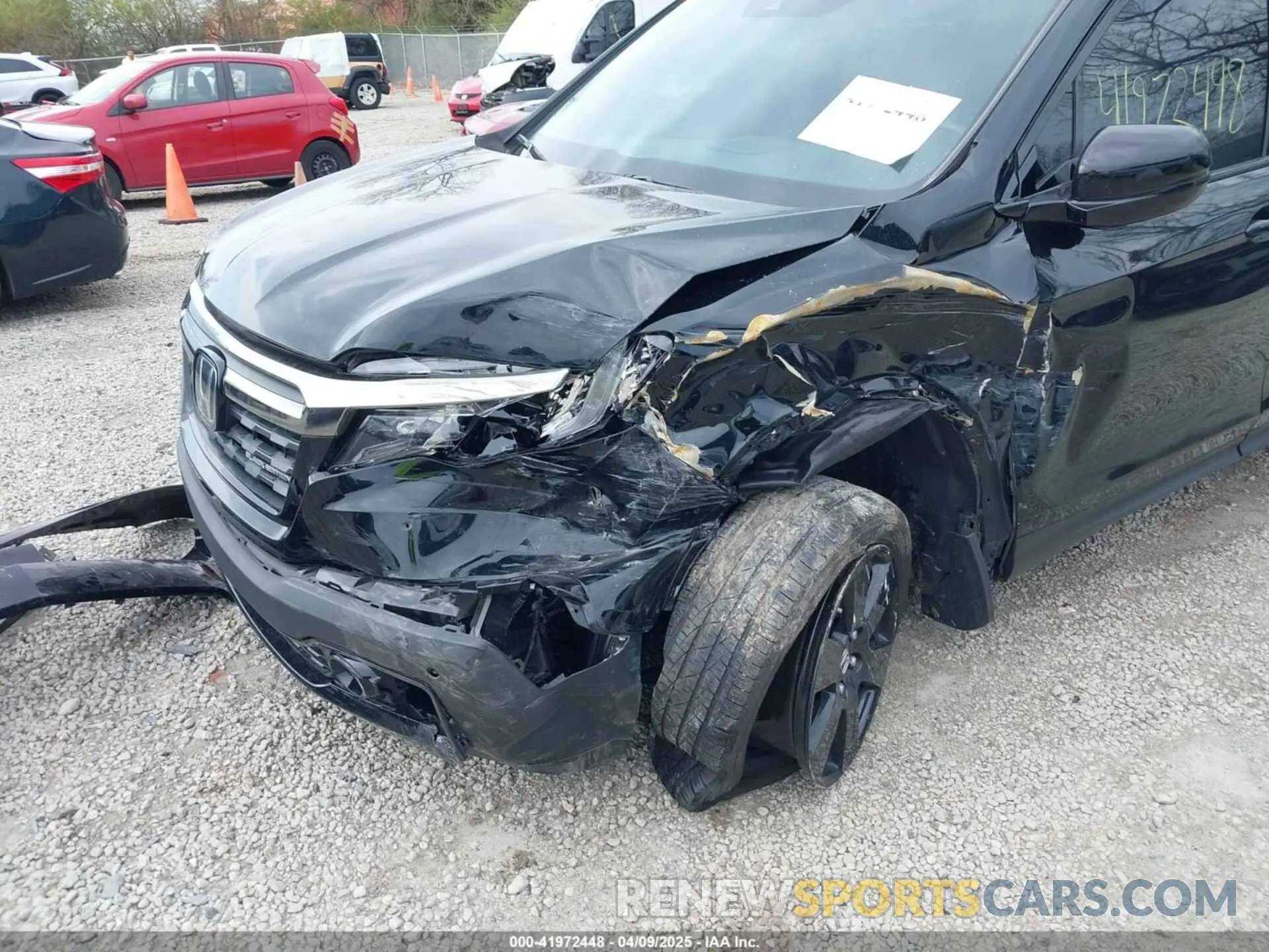 6 Photograph of a damaged car 5FPYK3F86KB048271 HONDA RIDGELINE 2019