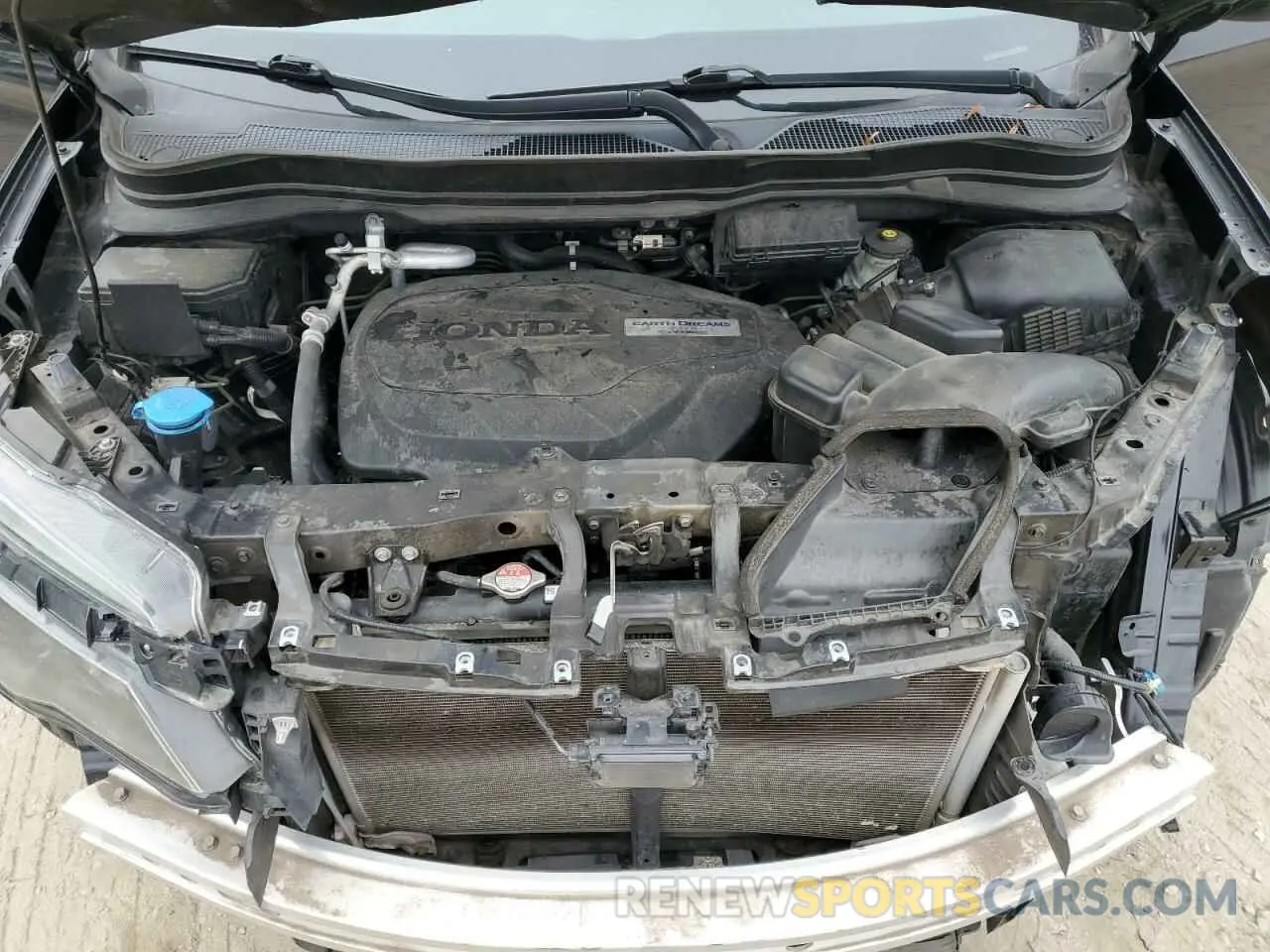 11 Фотография поврежденного автомобиля 5FPYK2F12LB000040 HONDA RIDGELINE 2020