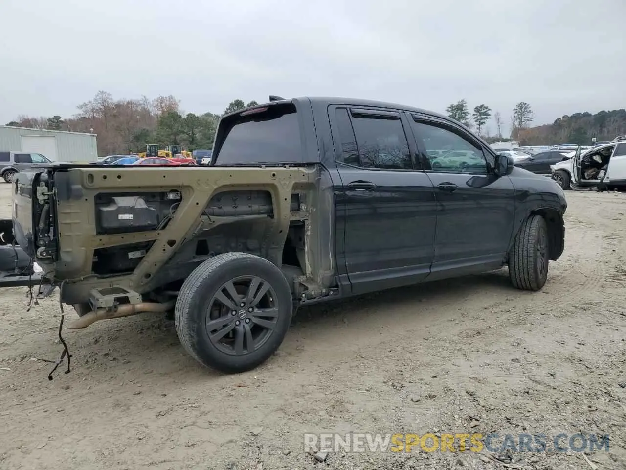 3 Фотография поврежденного автомобиля 5FPYK2F12LB000040 HONDA RIDGELINE 2020