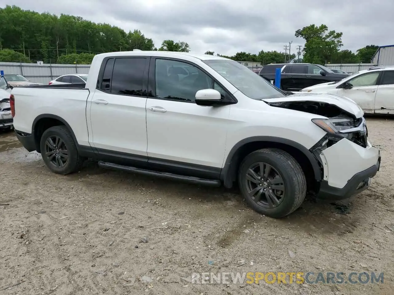 4 Фотография поврежденного автомобиля 5FPYK3F10LB022690 HONDA RIDGELINE 2020