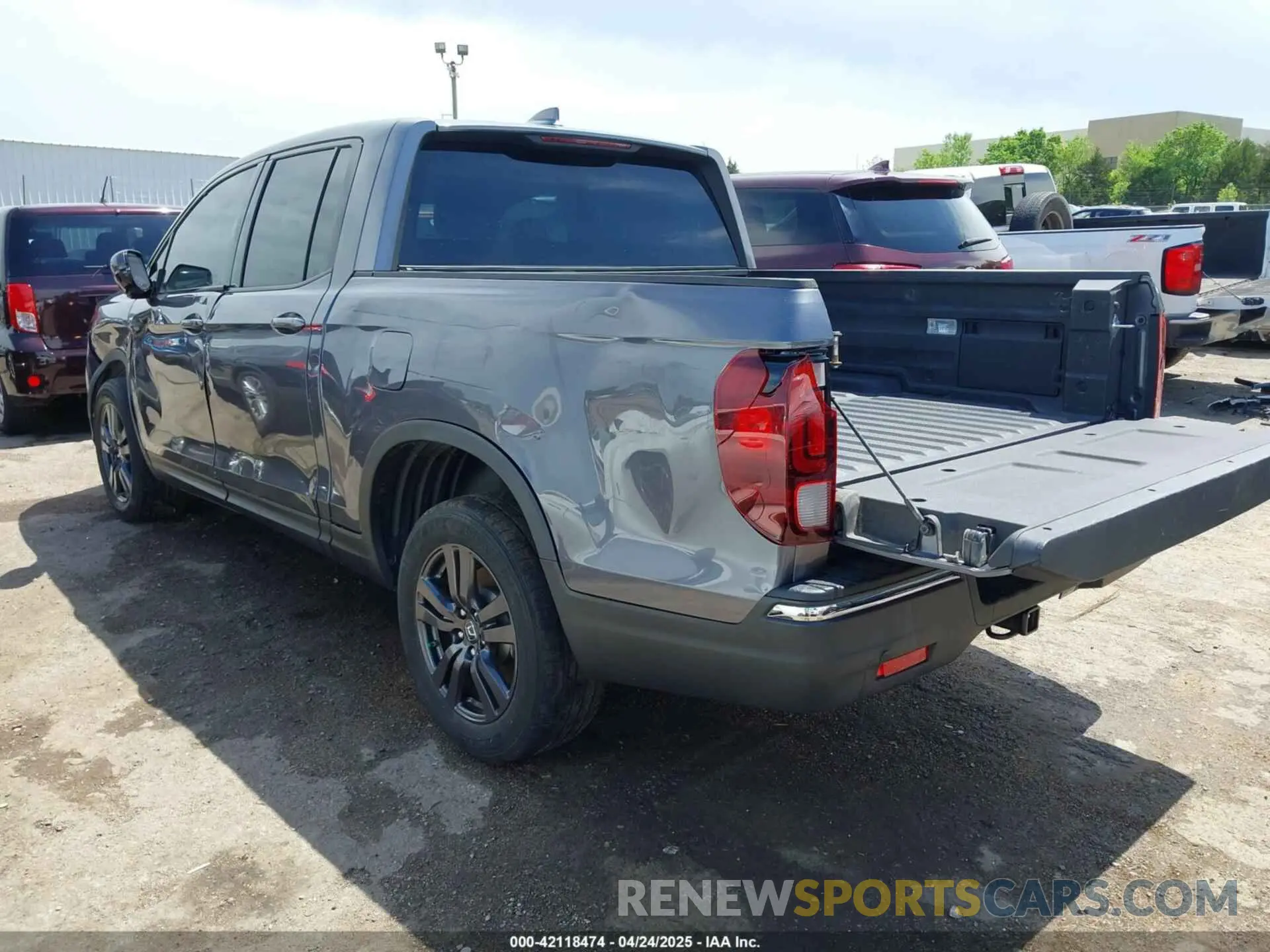 3 Фотография поврежденного автомобиля 5FPYK3F14LB029626 HONDA RIDGELINE 2020