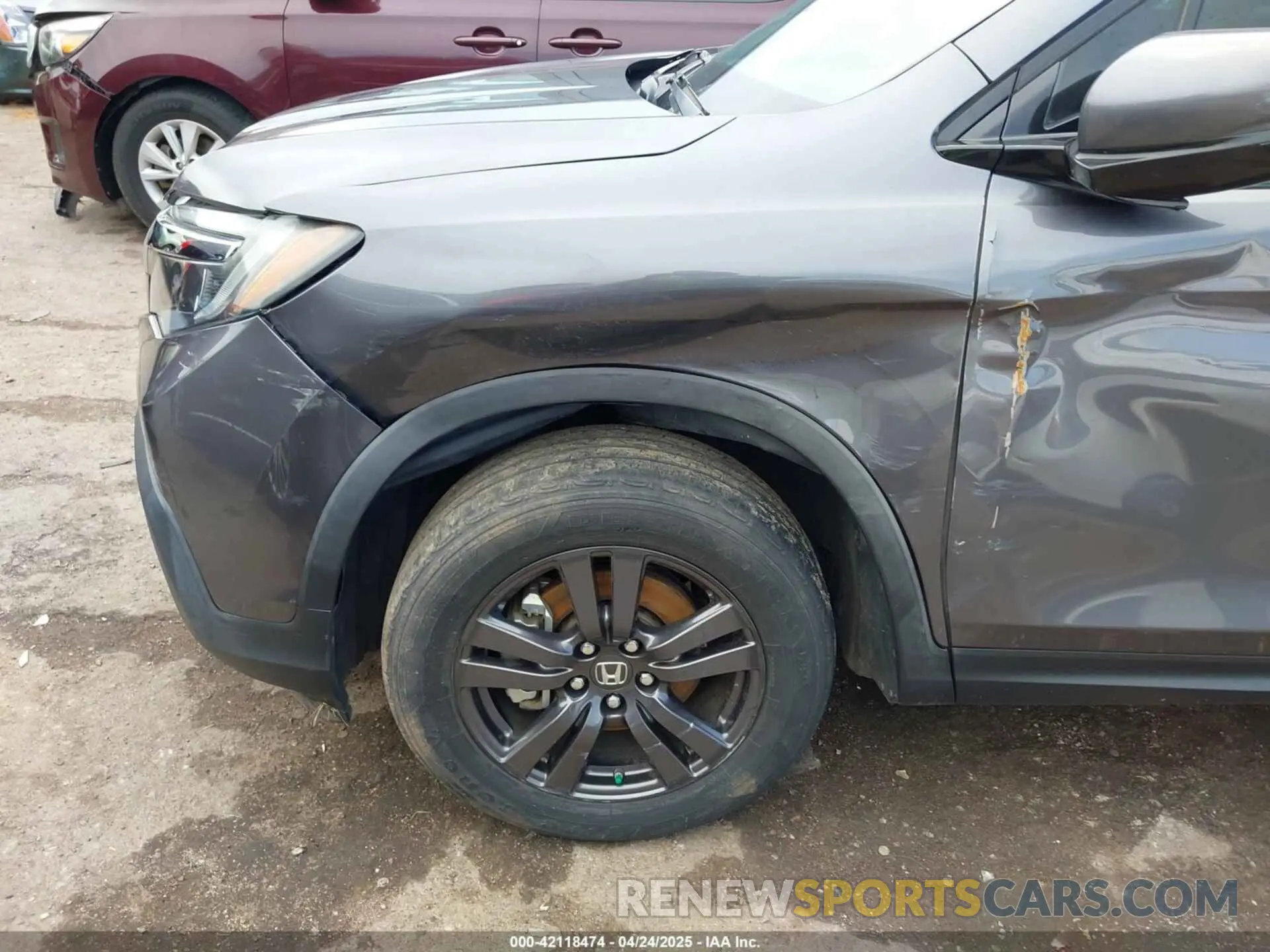 6 Фотография поврежденного автомобиля 5FPYK3F14LB029626 HONDA RIDGELINE 2020