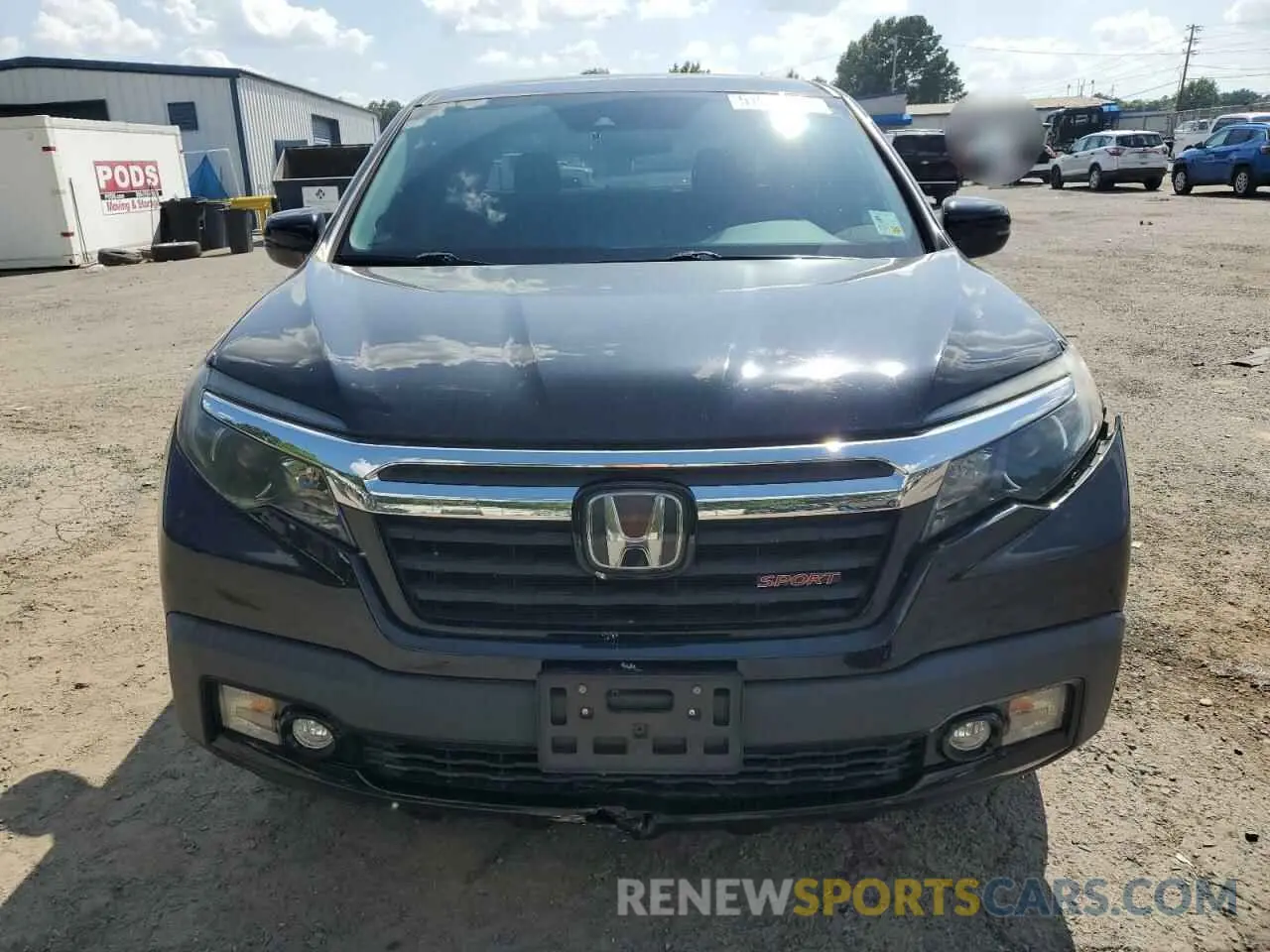 5 Photograph of a damaged car 5FPYK3F18LB028351 HONDA RIDGELINE 2020