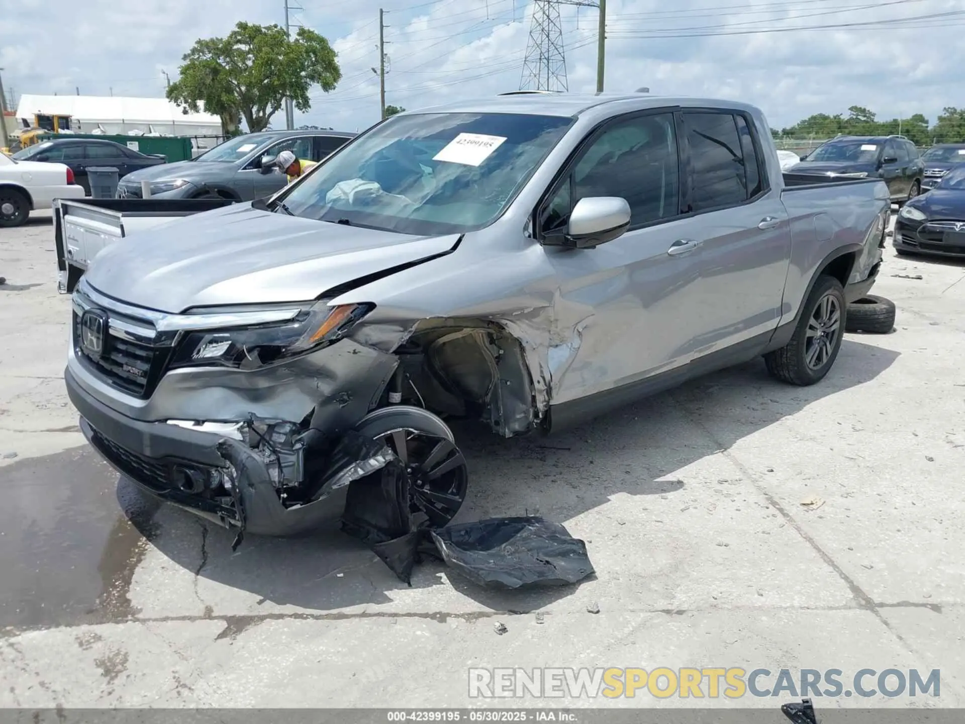 2 Фотография поврежденного автомобиля 5FPYK3F19LB024180 HONDA RIDGELINE 2020