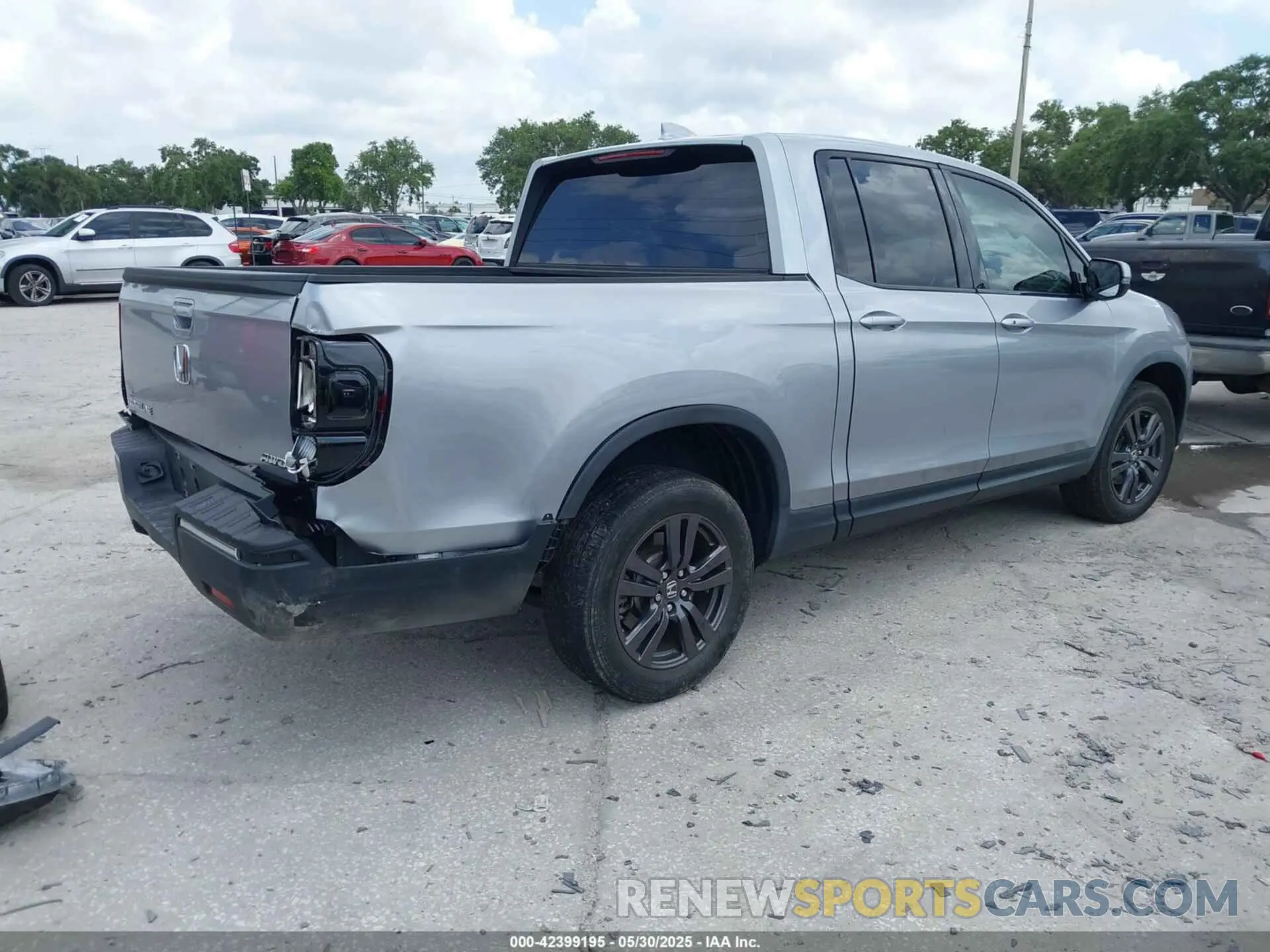 4 Фотография поврежденного автомобиля 5FPYK3F19LB024180 HONDA RIDGELINE 2020