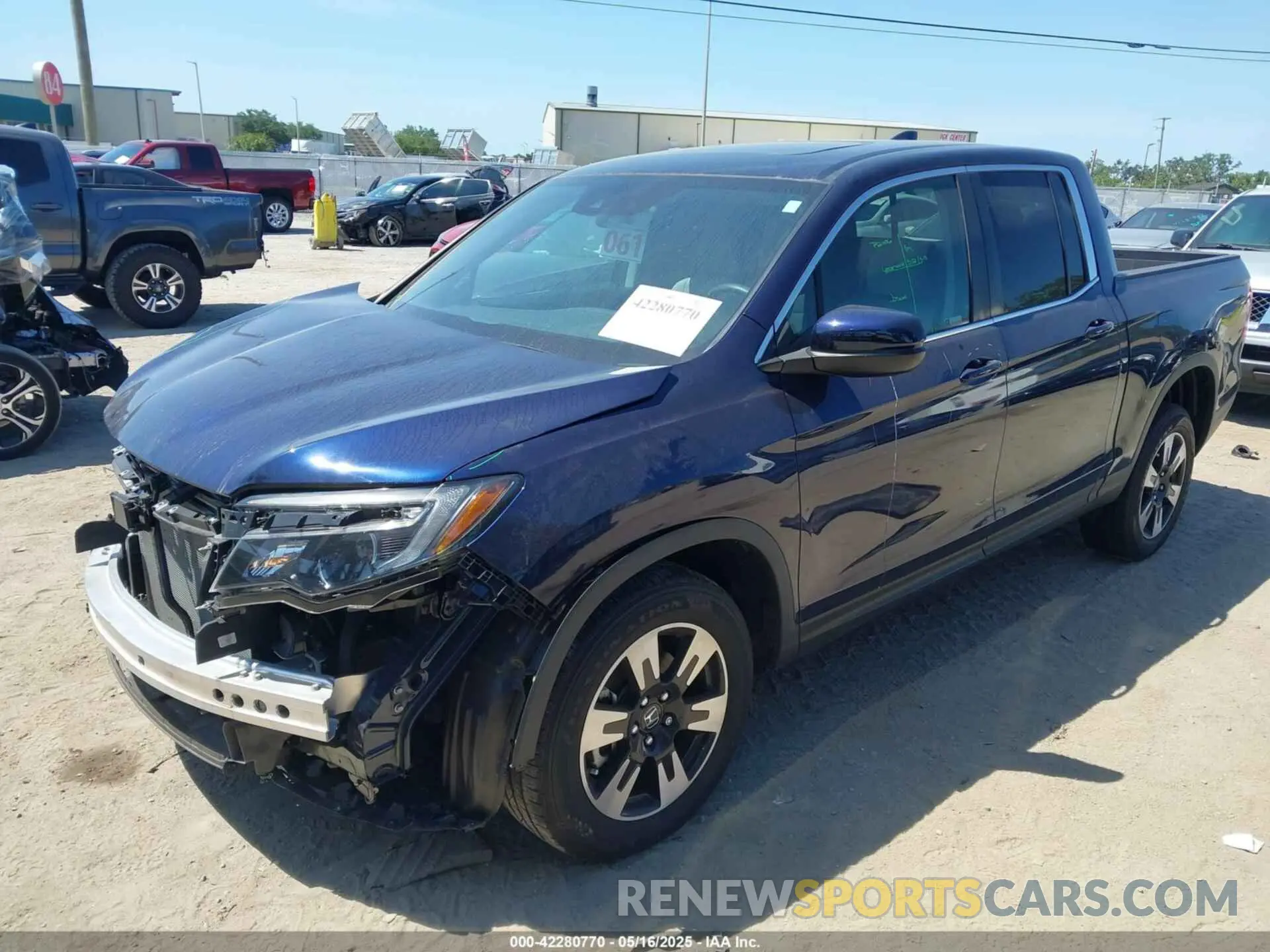 2 Фотография поврежденного автомобиля 5FPYK3F56LB028917 HONDA RIDGELINE 2020