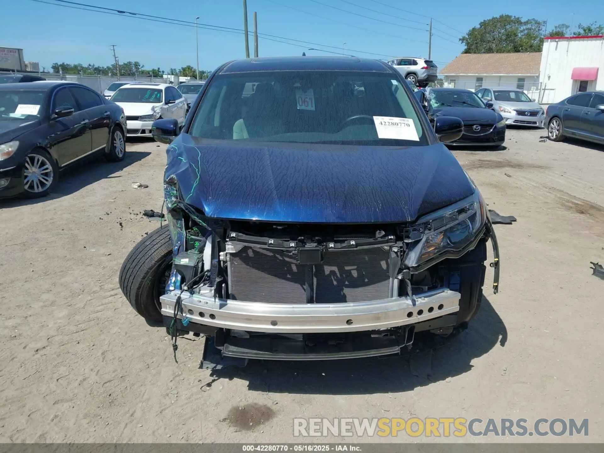 6 Фотография поврежденного автомобиля 5FPYK3F56LB028917 HONDA RIDGELINE 2020